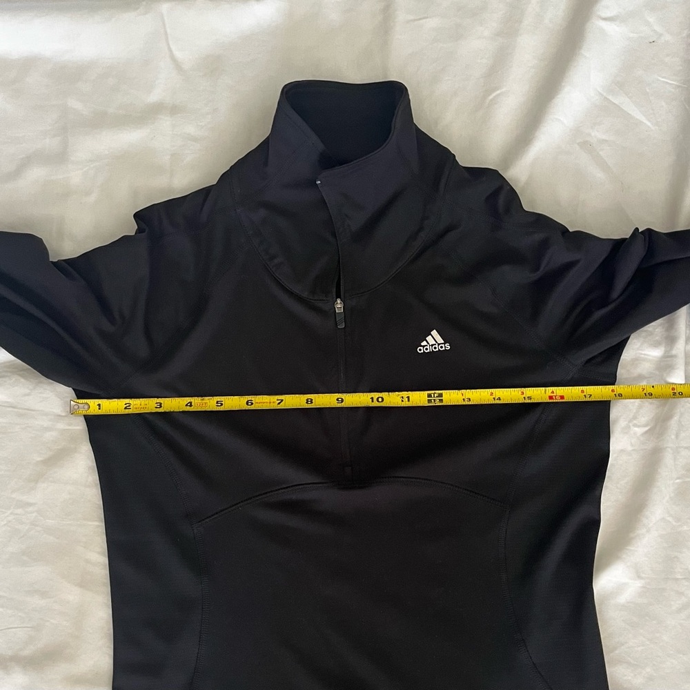 Adidas Climate  light Weight Women’s Pullover Sweather Black Small - Picture 7 of 12